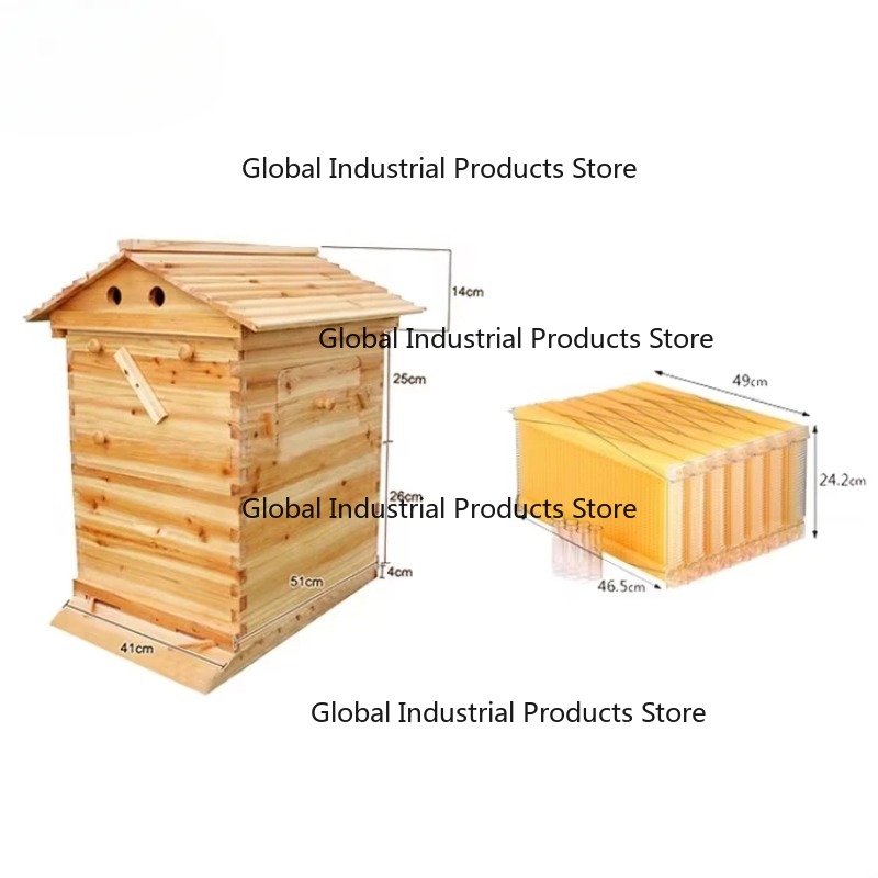 Beehive Frame Wax - 7 cadres de ruche automatiques en