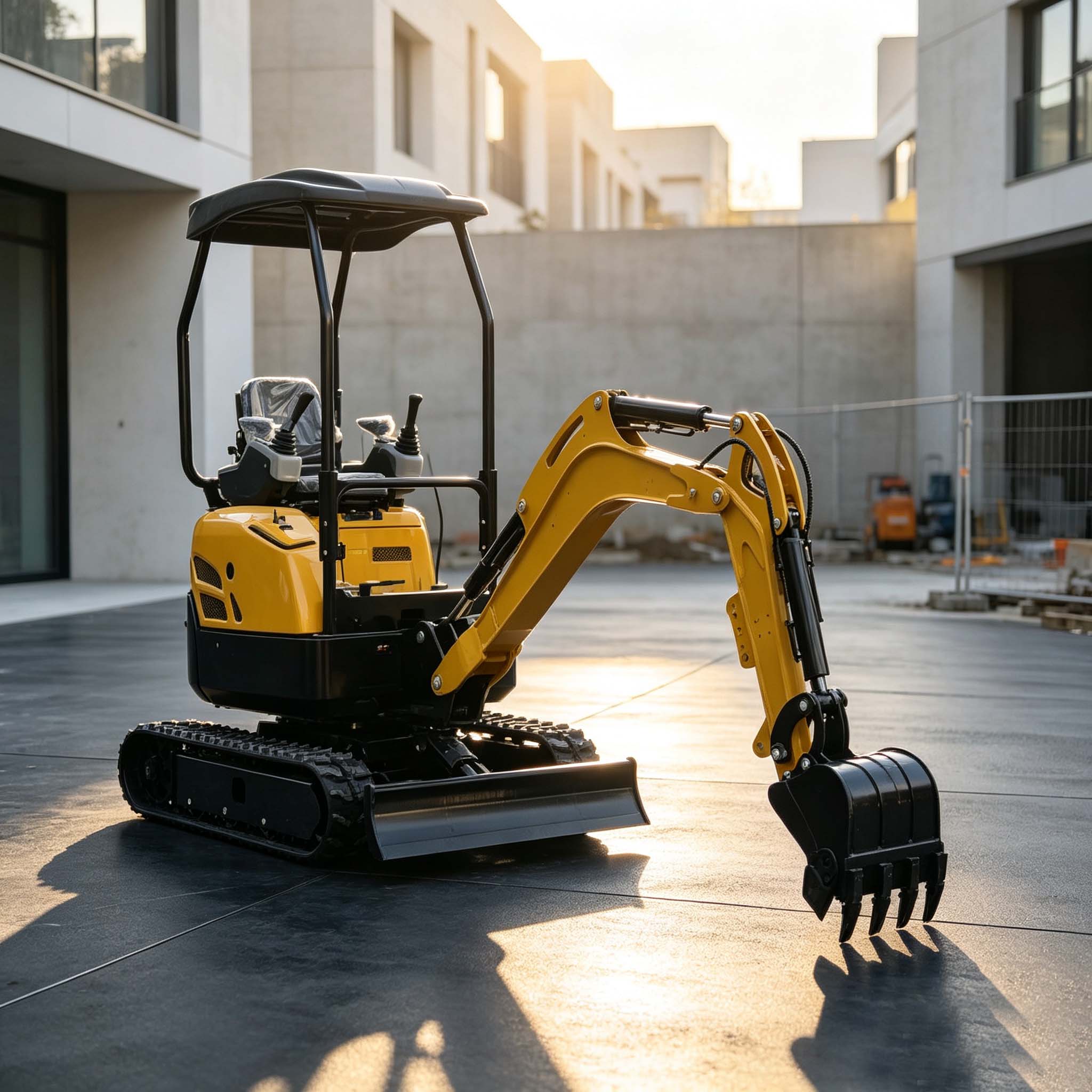 Mini-excavatrice 0,7 tonne 1 t - Farming Jobs avis et prix