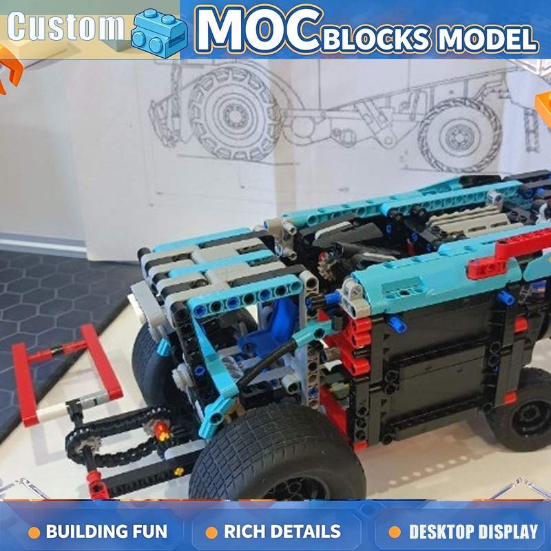 556 pièces MOC Moissonneuse-ba - Agriculture Farming Education avis et prix
