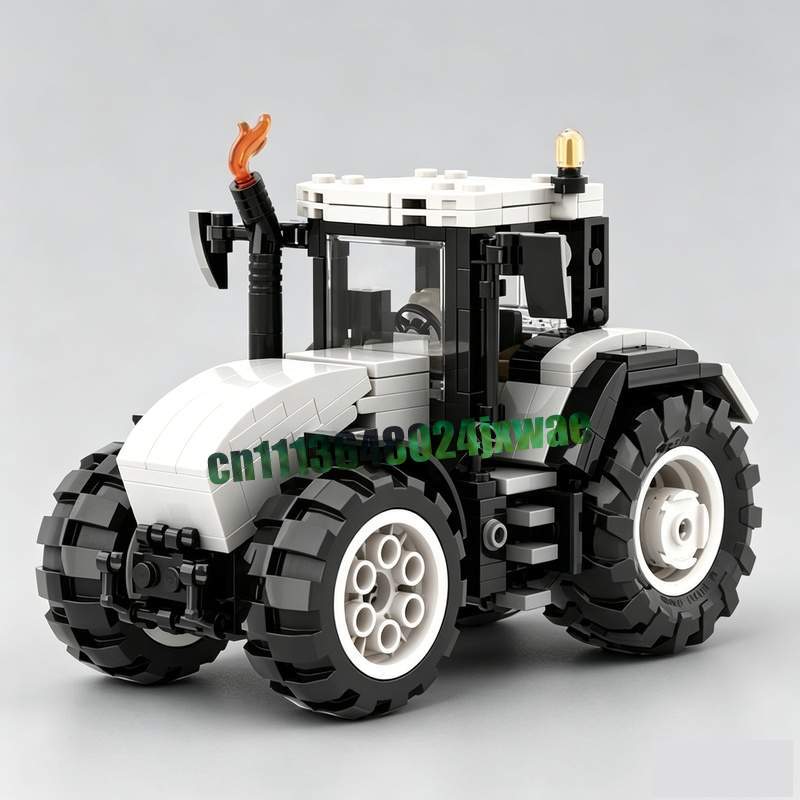 NOUVEAU 402 PIÈCES MOC Tracteu - Agriculture Farming Education avis et prix